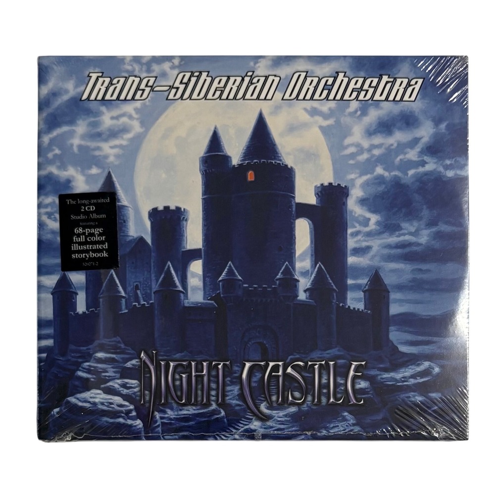 Trans-Siberian Orchestra Night Castle 2 CD Studio Album Storybook 520271-2 NEW